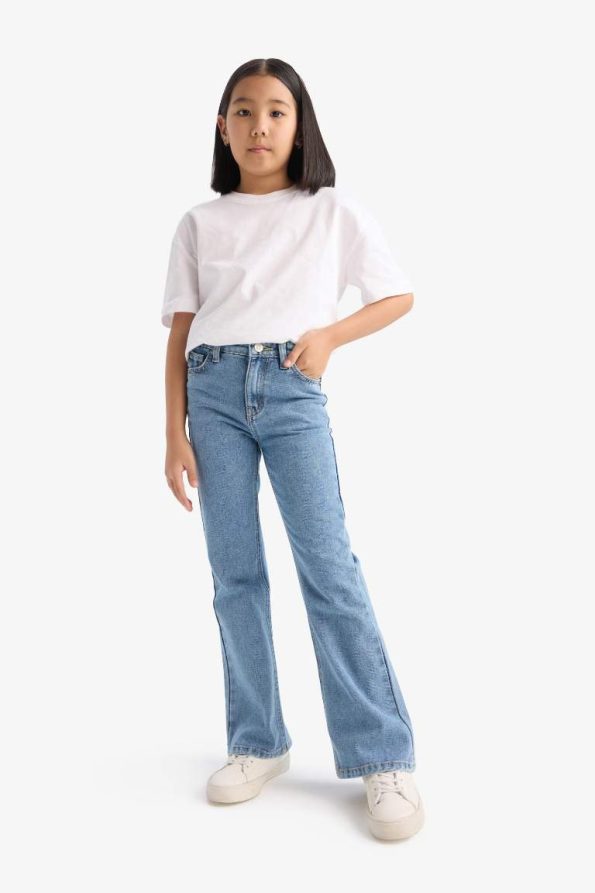 Girls' Flare Fit Spanish Style Jeans