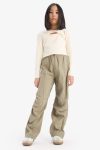 Girls' Elastic Waist Straight Leg Parachute Pants