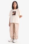 Girls' Cotton Cargo Jogger Pants