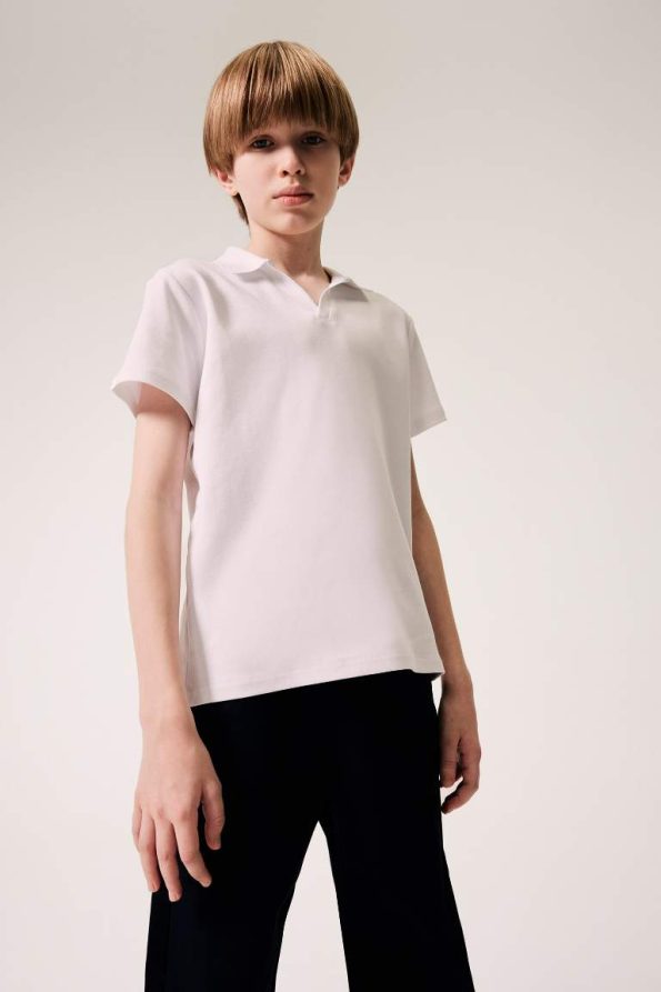 Boys' Short Sleeve Apache Collar T-Shirt