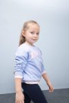 Girls' Baby Printed Sweatshirt with Soft Fleece Lining