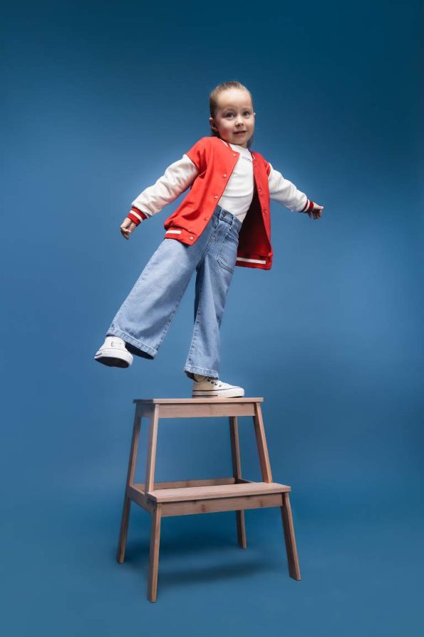 Baby Girl Wide Leg Jean Pants