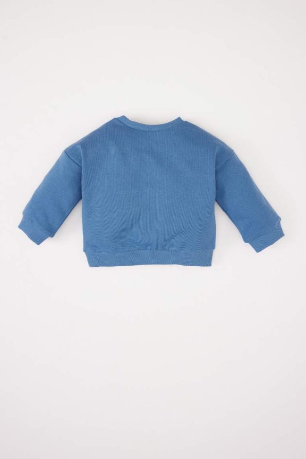 Boys' Printed Crew Neck Sweatshirt