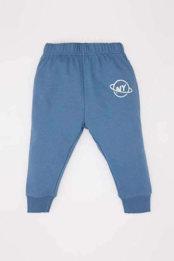 Boys' 2-Piece Printed Sweatshirt and Elastic Waist Pants Set
