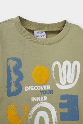 Baby Boy Short Sleeve Printed T-Shirt