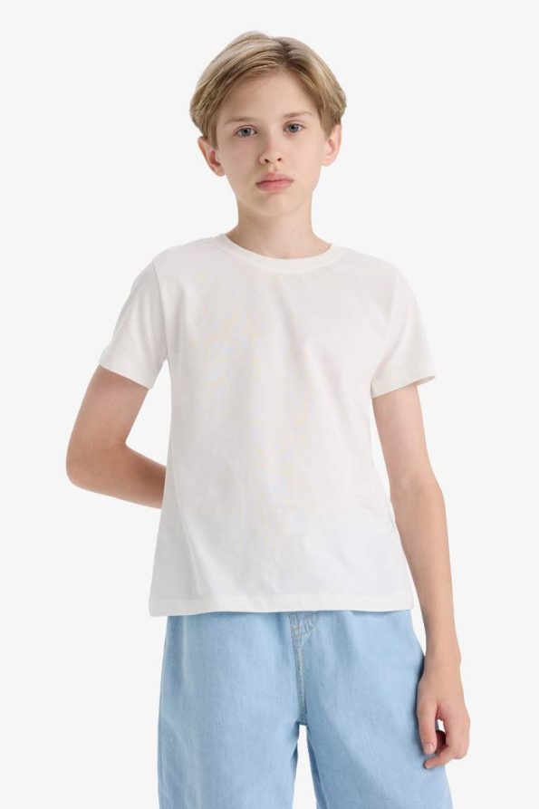 Boys' Elastic Waist Denim Shorts