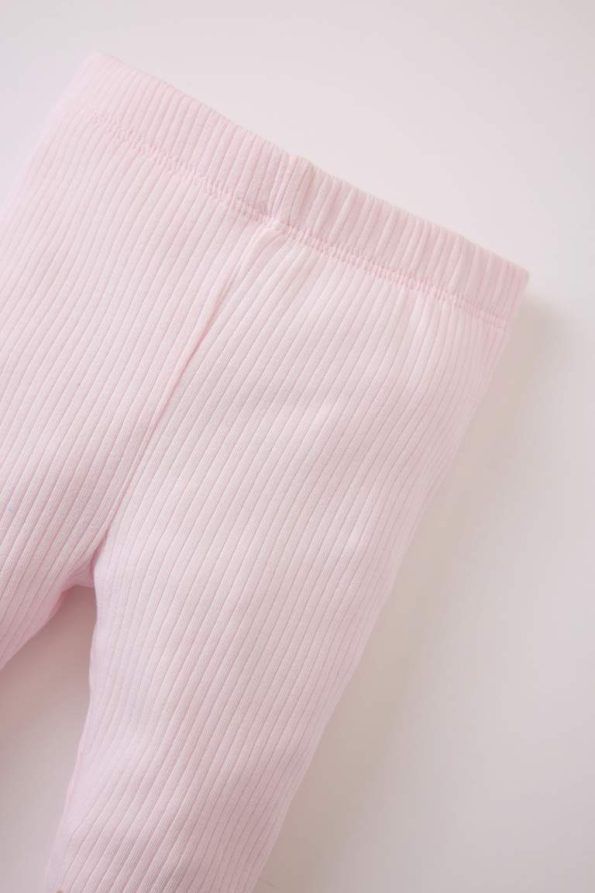 Girls' Baby Ribbed Knit 2-Piece Set