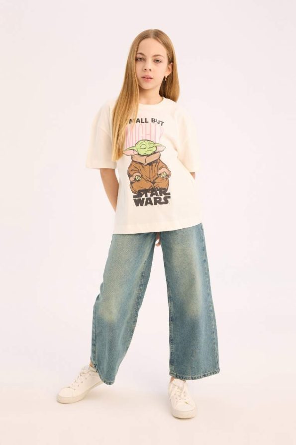 Girls' Star Wars Mandalorian Oversized T-Shirt