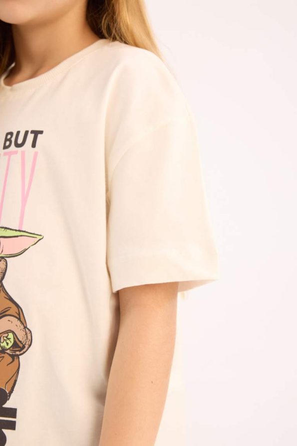 Girls' Star Wars Mandalorian Oversized T-Shirt