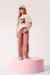 Girls' Wide Leg Cotton Pants