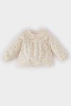 Girls' Floral Twill Long Sleeve Shirt