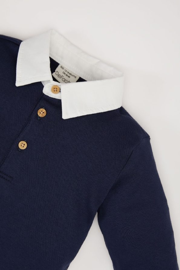Boys' Long Sleeve Shirt with Collar