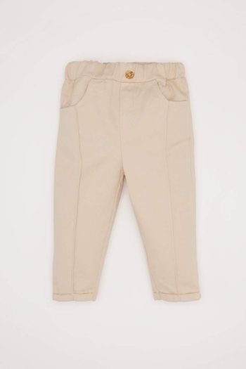 Boys' 2-Piece Outfit with Printed Shirt and Elastic Waist Pants