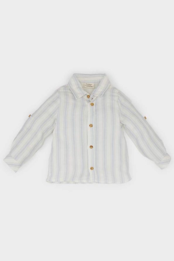 Boys' Striped Long Sleeve Shirt