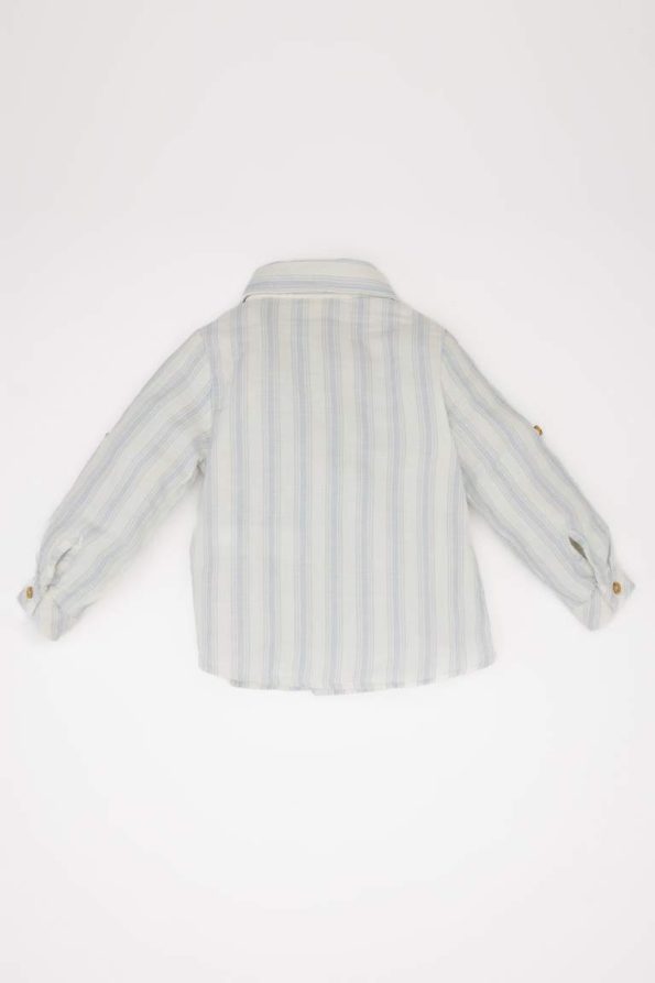 Boys' Striped Long Sleeve Shirt