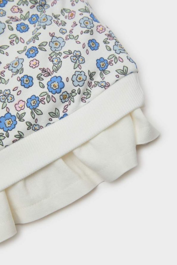 Girls' Baby 2-Piece Floral Sweatshirt and Elastic Waist Leggings Set