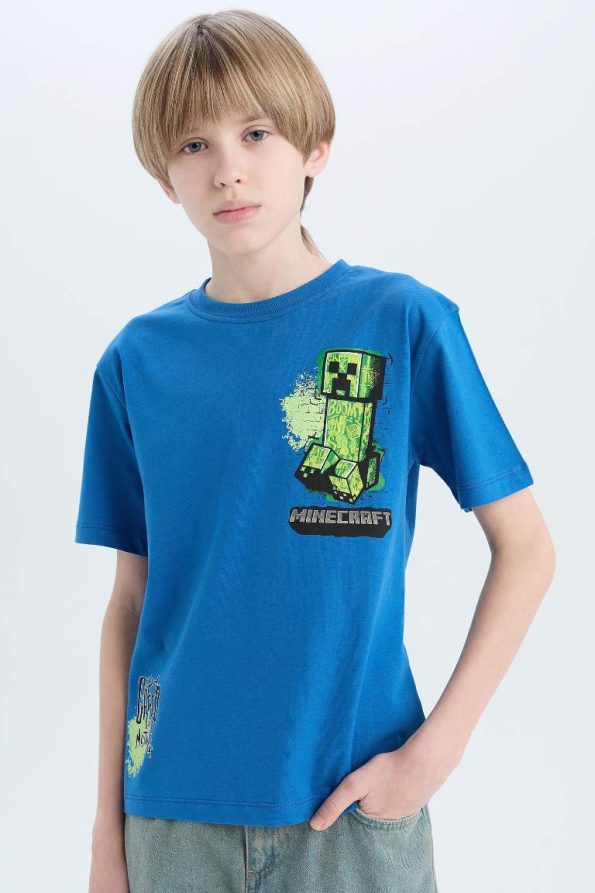 Boys' Minecraft Short Sleeve T-Shirt