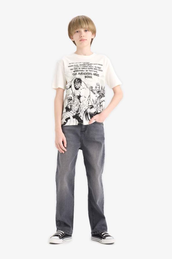Boys' Marvel Avengers Short Sleeve Crew Neck T-Shirt