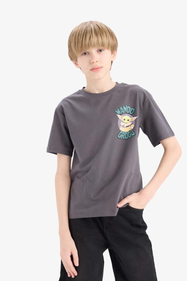 Boys' Star Wars Mandalorian Short Sleeve T-Shirt