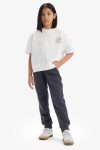 Girls' Elastic Waist Jogger Pants