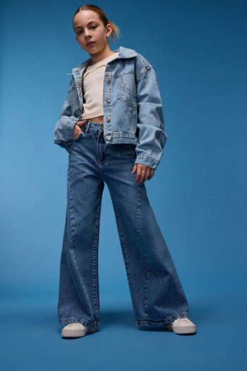 Girls' Cotton Denim Jacket