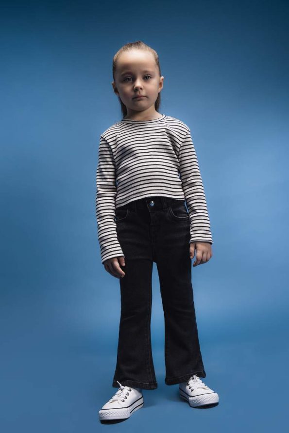 Girls' Flare Fit Spanish Cut Jeans