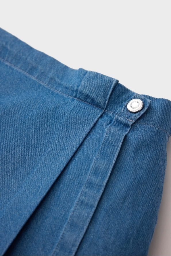 Girls' Baby Elastic Waist Denim Skirt Shorts