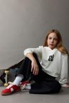 Girls' Relax Fit Hooded Printed Sweatshirt