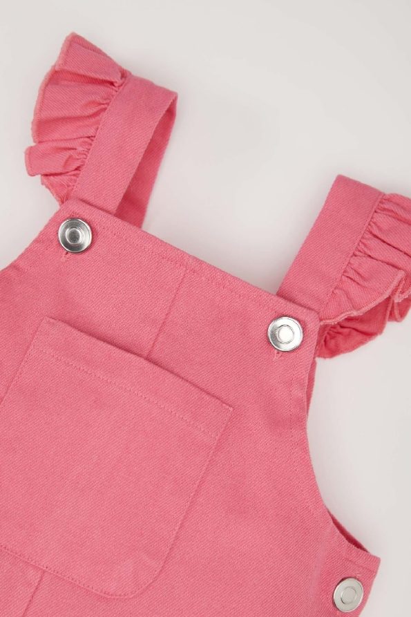 Girls' Denim Jumpsuit