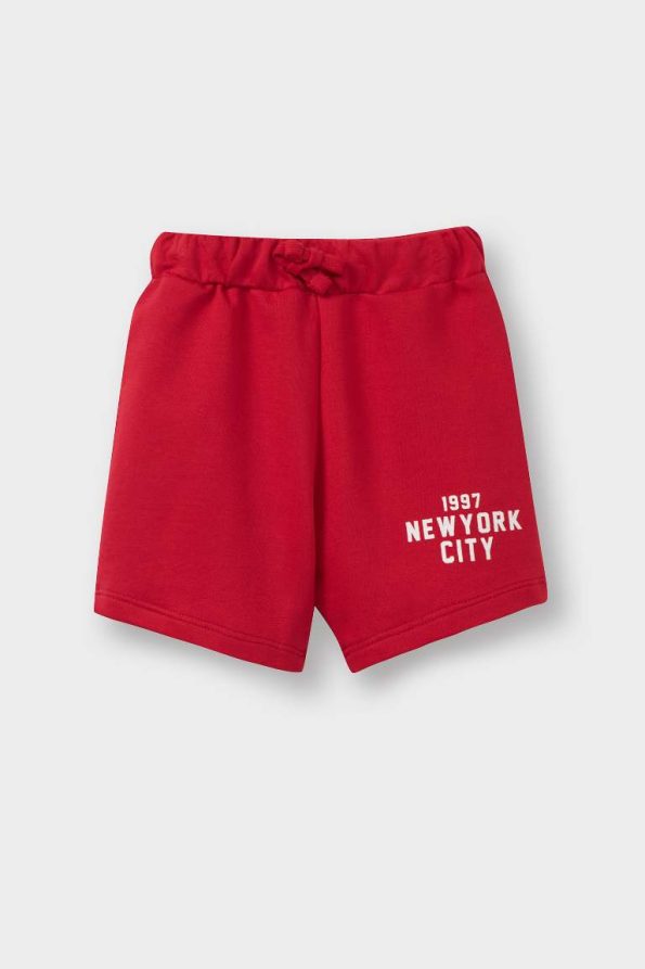 Boys' Elastic Waist Printed Shorts