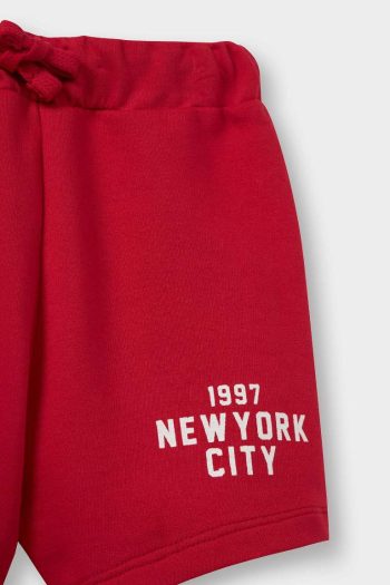 Boys' Elastic Waist Printed Shorts