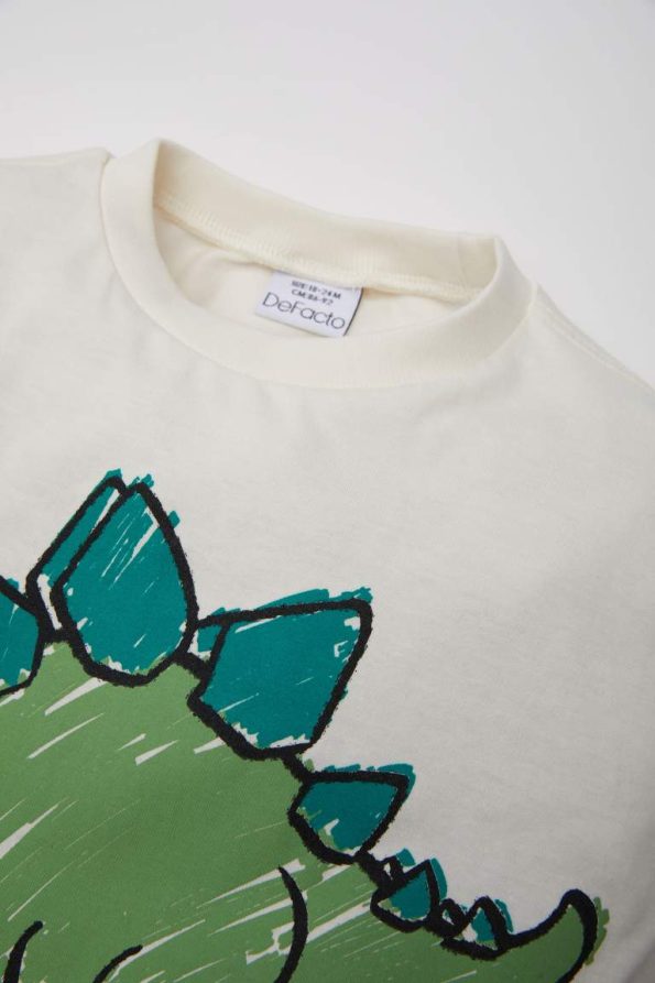 Boys' Dinosaur Print Short Sleeve T-Shirt