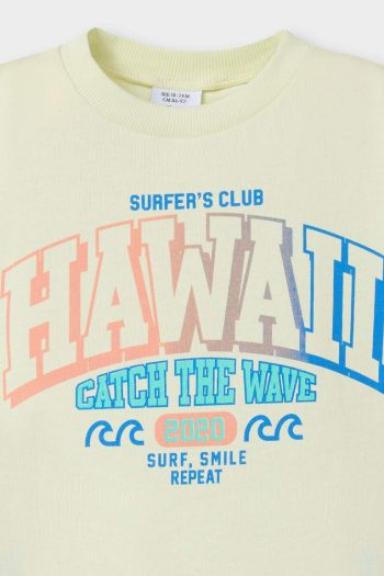 Boys' Short Sleeve Printed Crew Neck T-Shirt