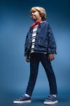 Boys' Elastic Waist Basic Straight Leg Jeans