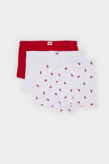 Boys' Printed 3-Pack Boxer Briefs