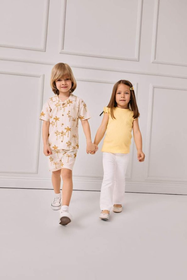 Baby Girl Flare Fit Spanish Trousers