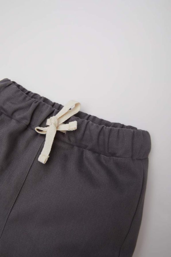 Boys' Elastic Waist Pocket Gabardine Pants