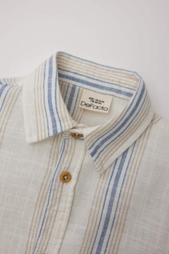 Boys' Striped Long Sleeve Shirt