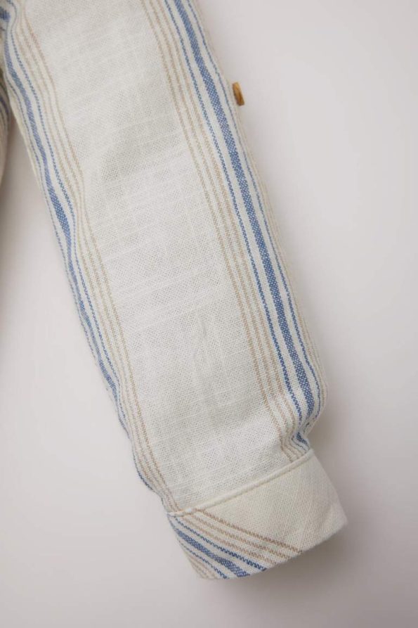 Boys' Striped Long Sleeve Shirt