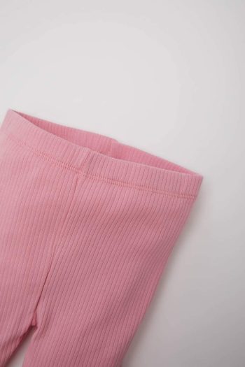 Girls' Baby Ribbed Knit Leggings