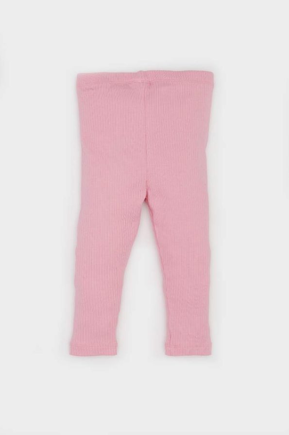 Girls' Baby Ribbed Knit Leggings