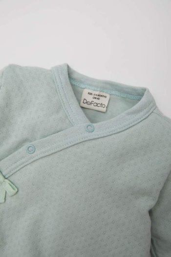 Newborn Baby Girl Long Sleeve Bodysuit