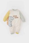Baby Boy Newborn Dinosaur Print Long Sleeve Bodysuit