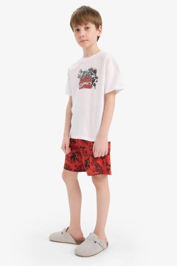 Boys' Marvel Comics Short Sleeve Pajama Set