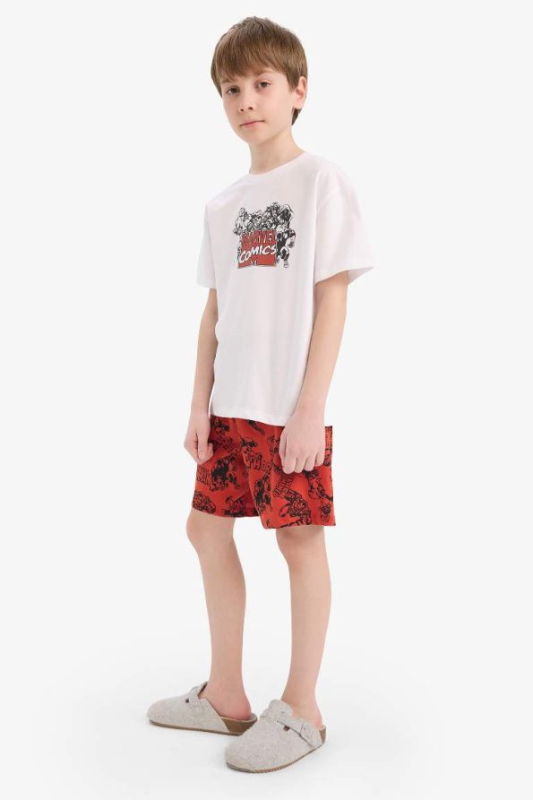 Boys' Marvel Comics Short Sleeve Pajama Set