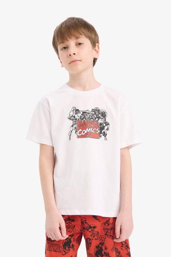 Boys' Marvel Comics Short Sleeve Pajama Set