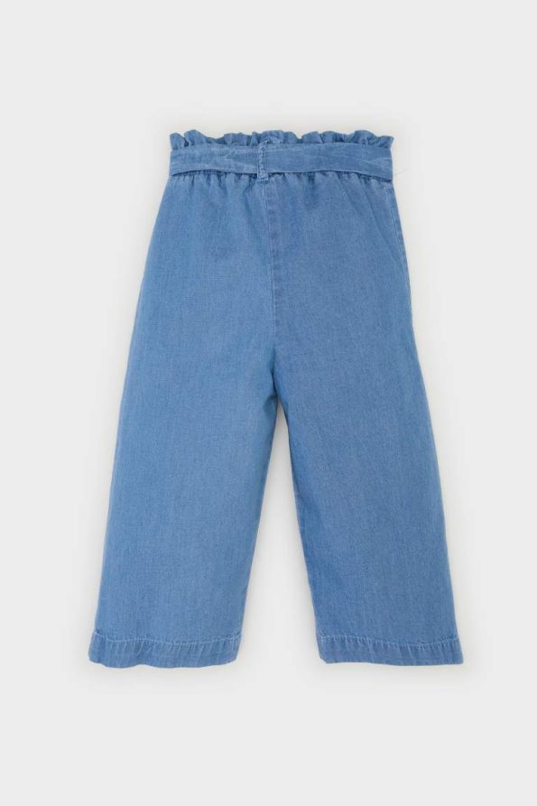 Girls' Baby Paperbag Straight Leg Jeans