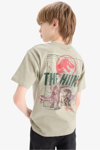 Boys' Jurassic World Crew Neck Short Sleeve T-Shirt