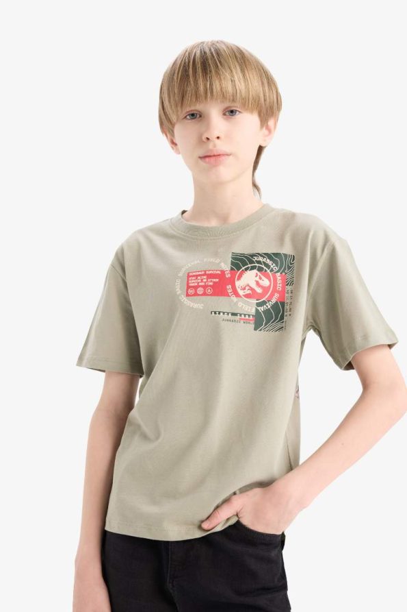 Boys' Jurassic World Crew Neck Short Sleeve T-Shirt