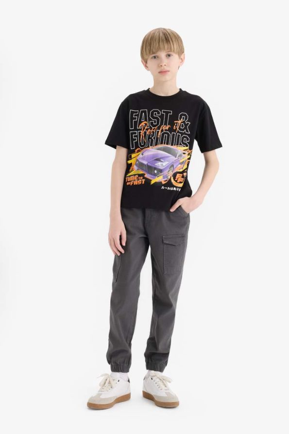 Boys' Fast & Furious Crew Neck Short Sleeve T-Shirt